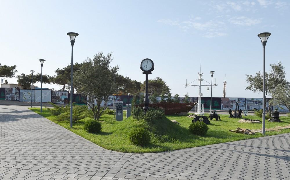 Ilham Aliyev views Narakand complex in Pirallahi district of Baku (PHOTO)