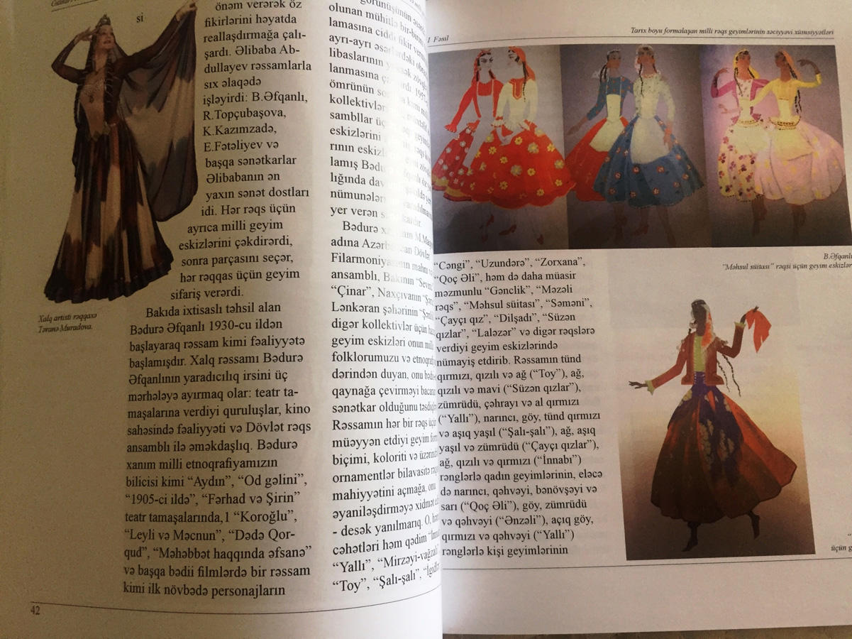 Вышла в свет книга  Гюльнары Халиловой "Традиции одежды  азербайджанских музыкальных групп" (ФОТО)