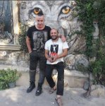 Солист группы Rammstein Тилль Линдеманн прогулялся по Ичери Шехер (ФОТО)