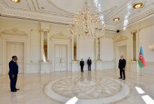 Ilham Aliyev receives credentials of ambassador of Burkina Faso (PHOTO)