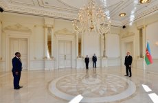 Ilham Aliyev receives credentials of ambassador of Burkina Faso (PHOTO)