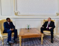 Ilham Aliyev receives credentials of ambassador of Burkina Faso (PHOTO)