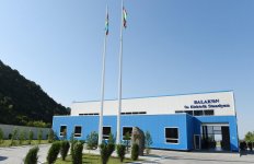 Ilham Aliyev launches Balakan Hydroelectric Power Station (PHOTO)
