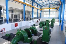Ilham Aliyev launches Balakan Hydroelectric Power Station (PHOTO)