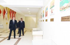 President Aliyev attends opening of Flag Museum in Balakan district (PHOTO)