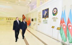President Aliyev attends opening of Flag Museum in Balakan district (PHOTO)
