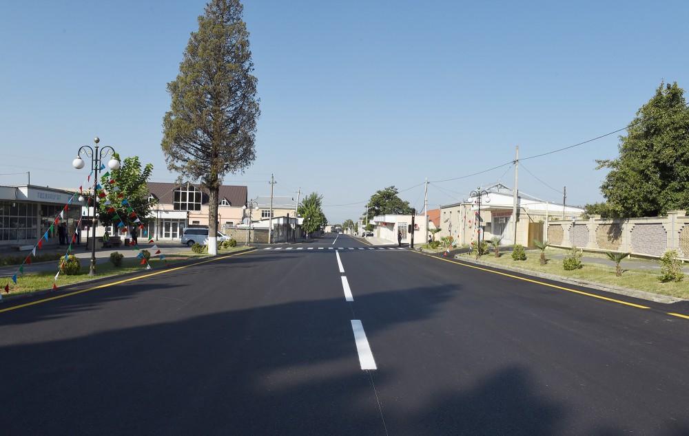 Ilham Aliyev inaugurates Balakan-Saribulag-Gabagchol-Khalatala highway (PHOTO)
