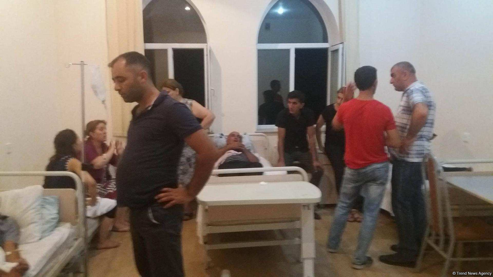 В Сумгайыте после пожара в общежитии госпитализировали 25 человек  (ФОТО)