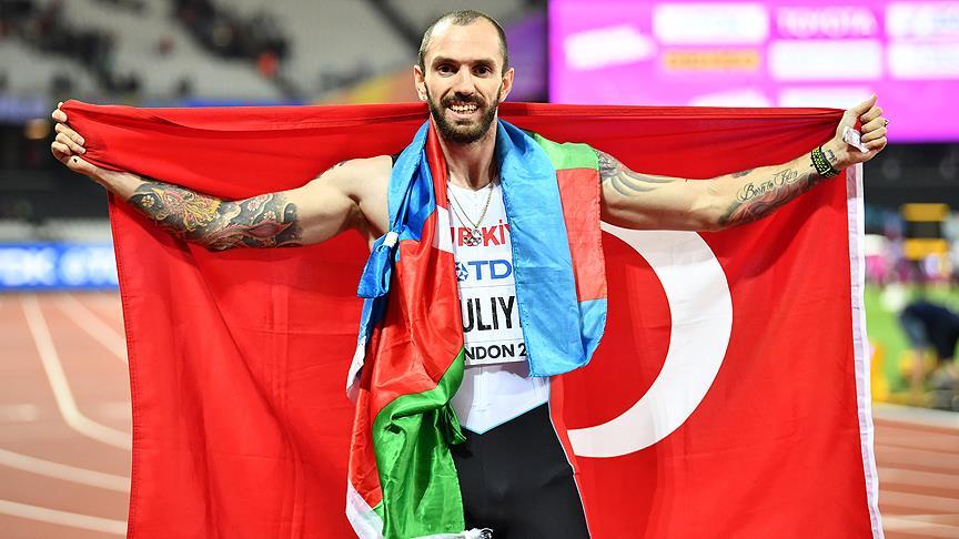 Рамиль Гулиев завоевал золото в беге на 200 метров на чемпионате Европы