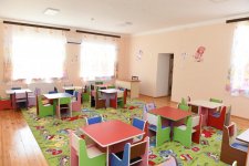 Президент Ильхам Алиев принял участие в открытии детского сада-яслей в Гейгеле (ФОТО)