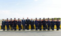 Ilham Aliyev: In terms of road infrastructure, Azerbaijan holds a leading place on world scale  (PHOTO)