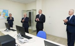 Президент Ильхам Алиев ознакомился с Самухским агроэнергетическим жилым комплексом (ФОТО)