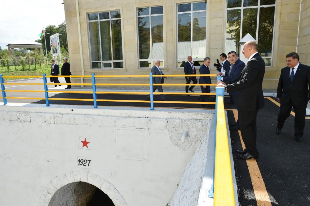 В Гейгеле после капитальной реконструкции сдана в эксплуатацию ГЭС "Чичекли" (ФОТО)