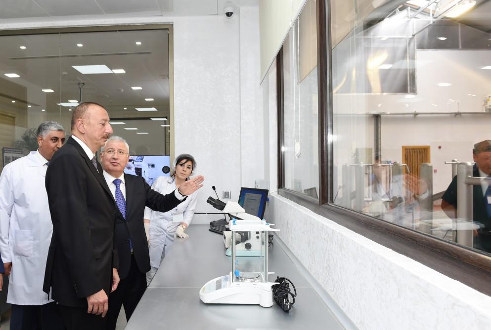 President Aliyev inaugurates Republican Artificial Insemination Center (PHOTO)