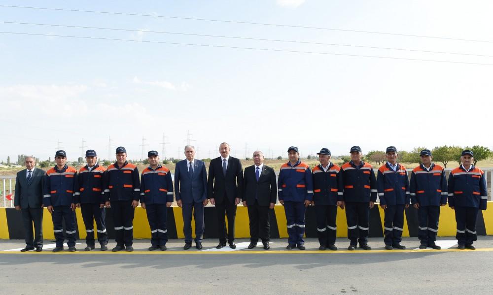 Ilham Aliyev: In terms of road infrastructure, Azerbaijan holds a leading place on world scale  (PHOTO)