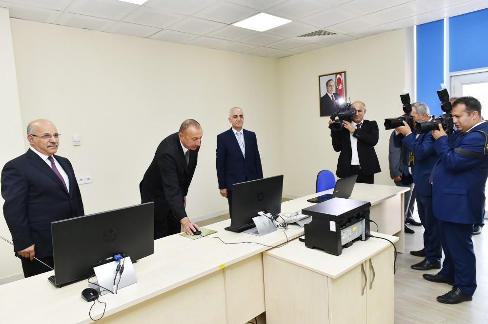 Президент Ильхам Алиев ознакомился с Самухским агроэнергетическим жилым комплексом (ФОТО)