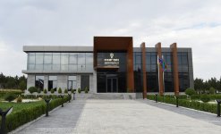 Президент Ильхам Алиев принял участие в открытии шамкирского центра автоматического управления и контроля ОАО «Азеришыг» (ФОТО)