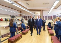 Президент Ильхам Алиев принял участие в открытии шамкирского филиала ОАО «Азерхалча» (ФОТО)