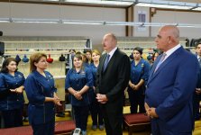 Президент Ильхам Алиев принял участие в открытии шамкирского филиала ОАО «Азерхалча» (ФОТО)