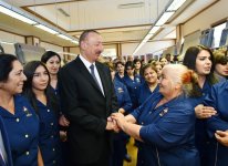 Президент Ильхам Алиев принял участие в открытии шамкирского филиала ОАО «Азерхалча» (ФОТО)