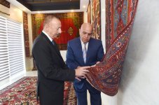 Президент Ильхам Алиев принял участие в открытии шамкирского филиала ОАО «Азерхалча» (ФОТО)