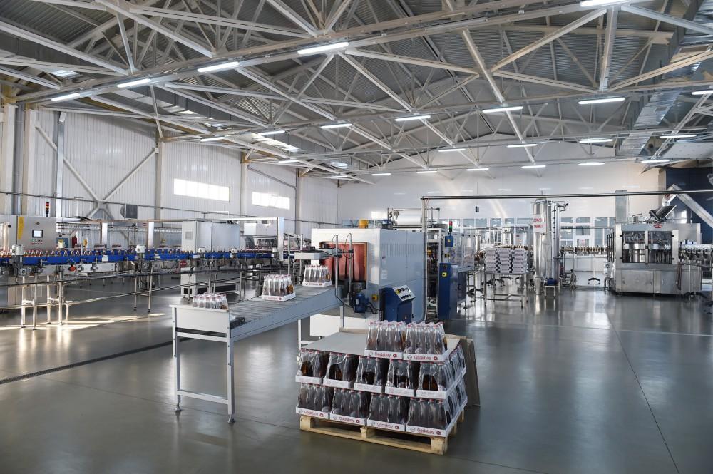 President Ilham Aliyev attends opening of lemonade plant in Gadabay (PHOTO)