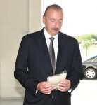 Президент Ильхам Алиев принял участие в открытии предприятия ООО "Avanqard" по очистке и фасовке зерновых и бобовых растений (ФОТО)