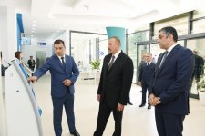 Президент Ильхам Алиев ознакомился с Джалилабадским телекоммуникационным узлом после капитального ремонта (ФОТО)