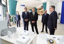 Президент Ильхам Алиев ознакомился с Джалилабадским телекоммуникационным узлом после капитального ремонта (ФОТО)