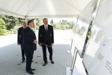 Президент Азербайджана принял участие в церемонии открытия системы водоснабжения Джалилабада (ФОТО)
