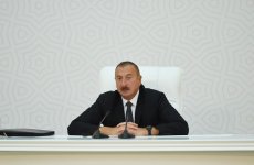 Под председательством Президента Ильхама Алиева состоялось республиканское совещание по вопросам развития производства чая, риса и цитрусовых (ФОТО)