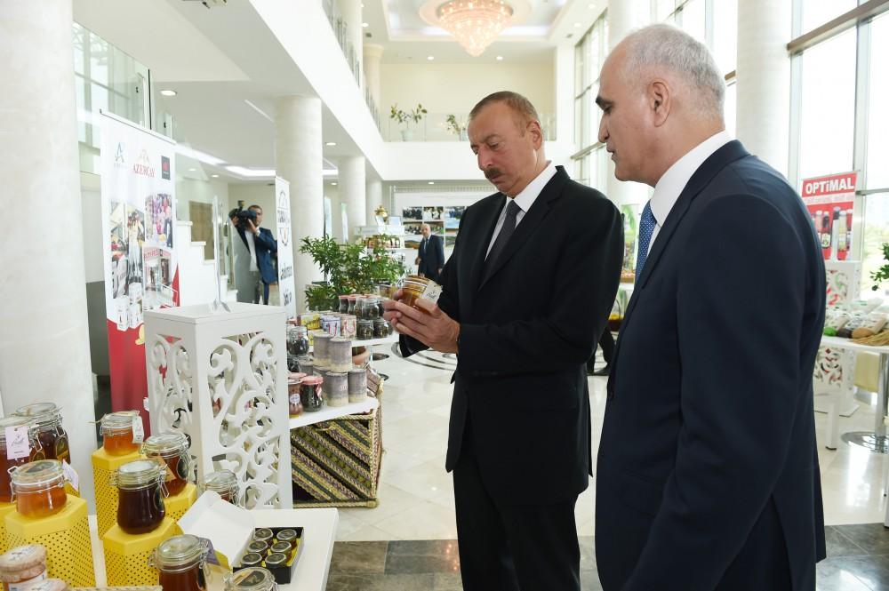 Под председательством Президента Ильхама Алиева состоялось республиканское совещание по вопросам развития производства чая, риса и цитрусовых (ФОТО)