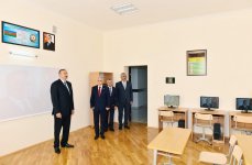 Президент Ильхам Алиев ознакомился с условиями, созданными после капремонта в школе номер 74 в Баку (ФОТО)
