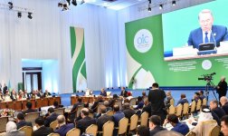 Президент Азербайджана Ильхам Алиев принял участие в первом Саммите Организации исламского сотрудничества по науке и технологиям в Астане (ФОТО)