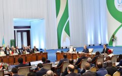 Президент Азербайджана Ильхам Алиев принял участие в первом Саммите Организации исламского сотрудничества по науке и технологиям в Астане (ФОТО)