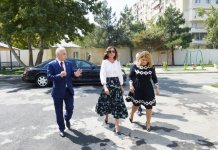 First VP Mehriban Aliyeva views renovated nursery-kindergarten in Baku