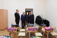 Президент Ильхам Алиев ознакомился с условиями, созданными в спецшколе № 268 после капитального ремонта (ФОТО)