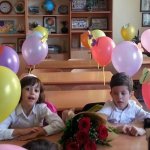 Кто из азербайджанских звезд повел детей в первый класс (ФОТО)