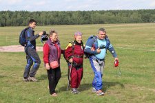 Прыжок 95-летнего ветерана Великой Отечественной войны с высоты  3200 м(ФОТО)