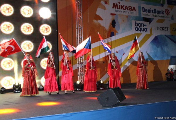 Baku hosts opening ceremony of Women’s European Volleyball Championship (PHOTO/VIDEO)