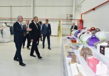 President Ilham Aliyev attends opening of Balakhani Industrial Park (PHOTO)