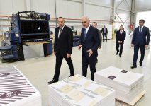 President Ilham Aliyev attends opening of Balakhani Industrial Park (PHOTO)