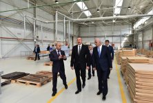 President Ilham Aliyev attends opening of Balakhani Industrial Park (PHOTO)