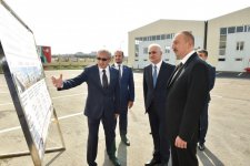 President Ilham Aliyev attends opening of Balakhani Industrial Park (PHOTO)