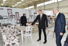 President Ilham Aliyev attends opening of Balakhani Industrial Park (PHOTO)