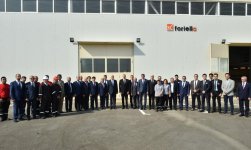 President Ilham Aliyev attends opening of Balakhani Industrial Park (PHOTO)