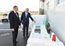 President Ilham Aliyev attends opening of Balakhani Industrial Park (PHOTO)
