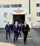 President Ilham Aliyev attends opening of Balakhani Industrial Park (PHOTO)