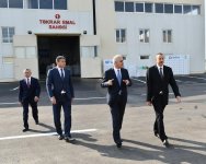 President Ilham Aliyev attends opening of Balakhani Industrial Park (PHOTO)