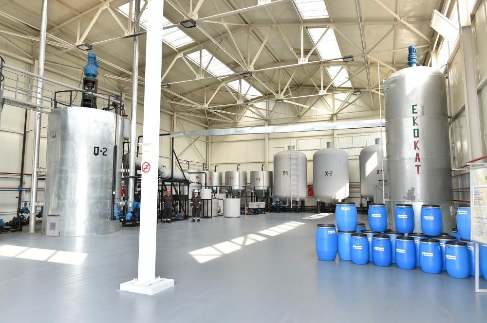 President Ilham Aliyev attends opening of Balakhani Industrial Park (PHOTO)
